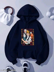 Chainsaw Man Graphic Printed Fashion Trendy Anime Fan Hoodie